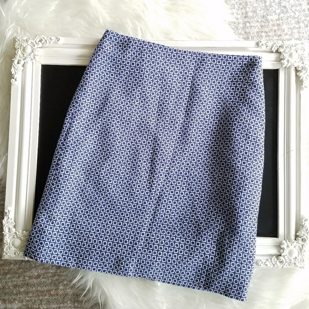 Boden mod blue mini skirt in size US 2 (UK 6)